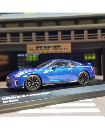 Carnel Nissan GT-R Premium edition Blue Metallie (Diecast Model)
