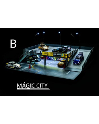 Magic City 1/64 RWB 六本木年聚場 NIGITA飲品專門店 (燈光可亮)