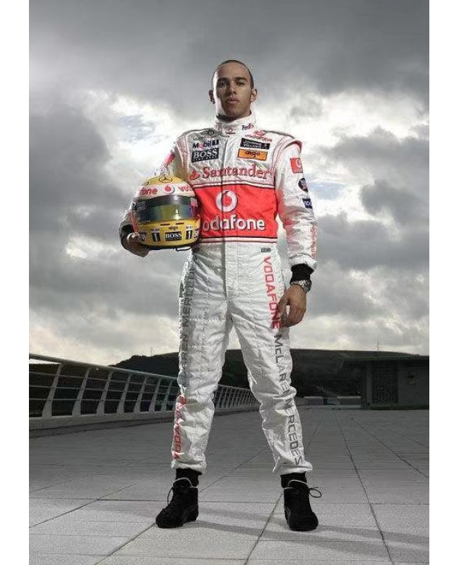 (預訂 Pre-order) SIZUKU 微縮模型小館 匠心出品 F1 Lewis Hamilton 微縮人偶 1/43