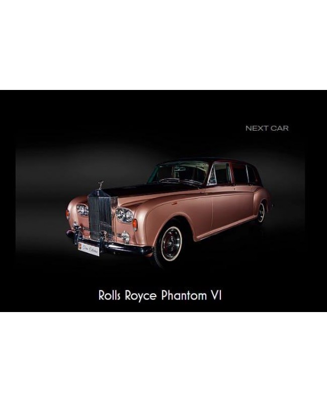 (預訂 Pre-order) DCM 1:64 Rolls Royce Phantom VI 幻影6代 羅馬尼亞 Tiriac 收藏館 Bronze 古銅色 (Diecast Model)