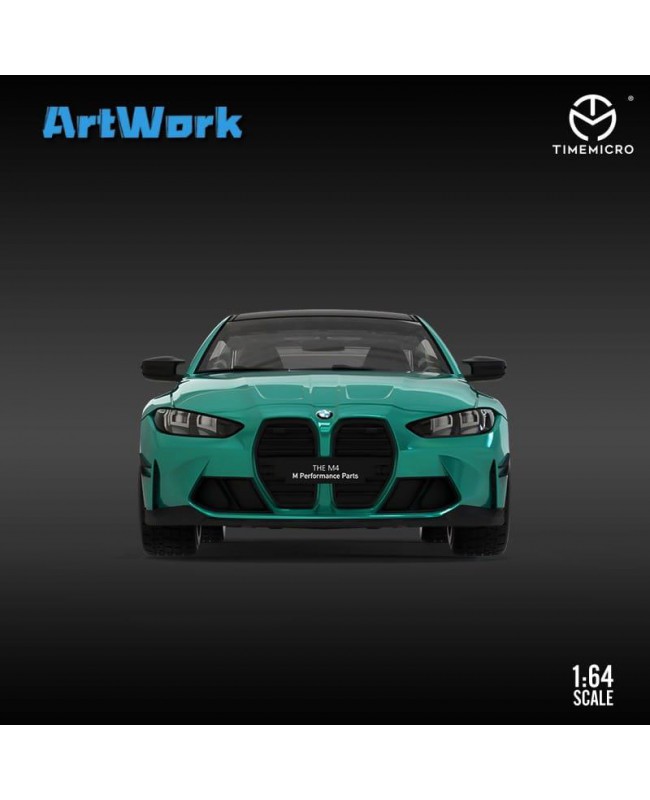 (預訂 Pre-order) ArtWork x Time Mirco TM 1:64 BMW M4 第2代G82 簡裝版 Dream系列 (Diecast Model) - 綠