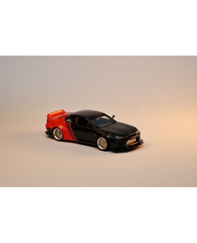 (預訂 Pre-order) WildFire 1/64 Silvia S15 Rocket Bunny (Resin Model) 黑/紅