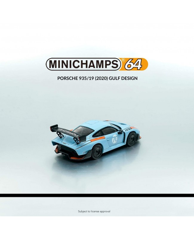 (預訂 Pre-order) MINICHAMPS 1/64 Porsche (Diecast Model) PORSCHE 935/19 (2020) - GULF DESIGN 海灣塗裝