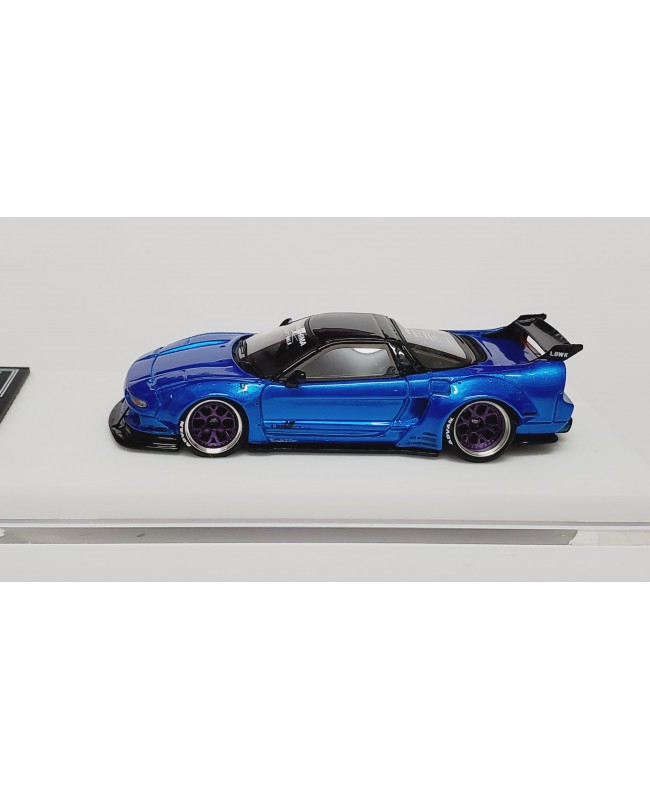 (預訂 Pre-order) 1:64 Veloce Honda NSX NA1 LB Performance. Chrome Blue 1 of 25 pcs. (Resin Model)