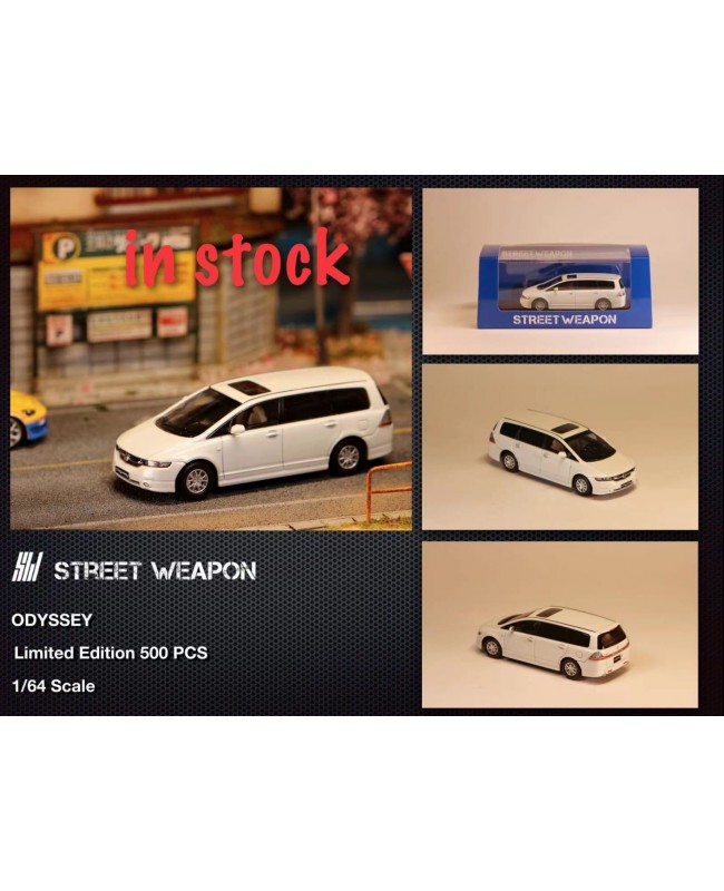 (預訂 Pre-order) Street Weapon 1:64 Odyssey white (500pcs) (Diecast Model)