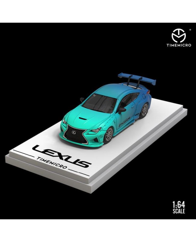 (預訂 Pre-order) Time Micro 1:64 Lexus 啞光漸變色 (Diecast Model) 漸變藍普通版
