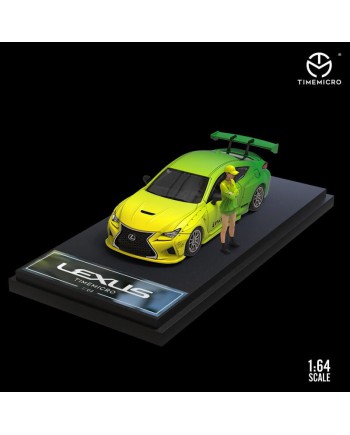 (預訂 Pre-order) Time Micro 1:64 Lexus 啞光漸變色 (Diecast Model) 漸變黃人偶版