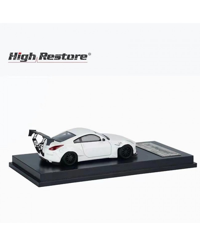 (預訂 Pre-order) High Restore HR 1:64 Fairlady Z33 350Z Pandem Rocket Bunny 寬體改裝 (Diecast Model) - White
