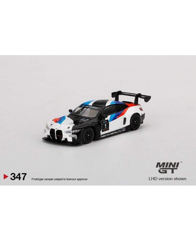 (預訂 Pre-order) Mini GT No 347 BMW M4 GT3 2021 Presentation (Diecast Model)