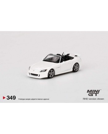 (預訂 Pre-order) Mini GT No 349 Honda S2000 (AP2) Type S Grand Prix White (Diecast Model)