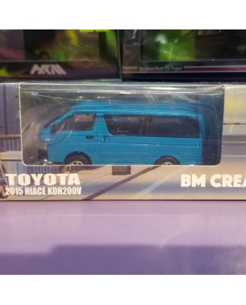 BM Creations Toyota 2016 Hiace KDH200V (暴走族藍) (Diecast Model) 