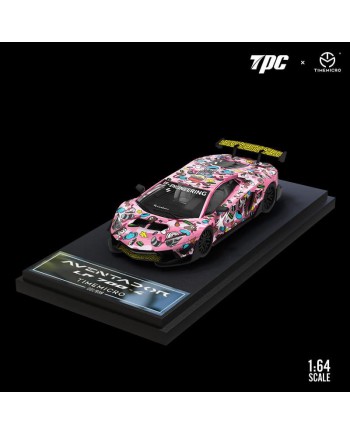 (預訂 Pre-order) TPC x Time Micro 1:64 Lambo LP700 2.0 limited edition (Diecast Model) - Pink