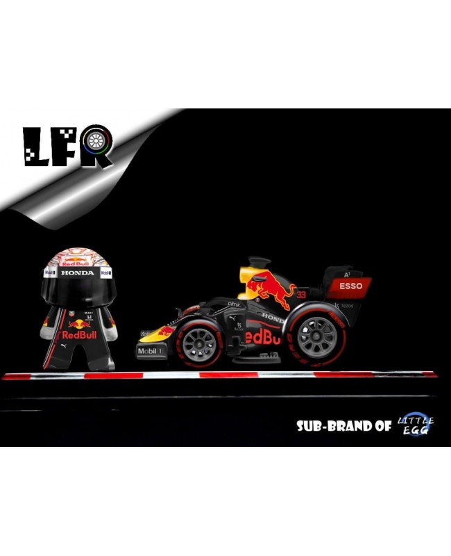 (預訂 Pre-order) LFR (Little Formula Racing) Q車蛋車 方程式賽車2021賽季系列 (Resin Model) - 213323) 紅牛33號Verstappen阿布扎比 Abu Dhabi-RB16B世冠