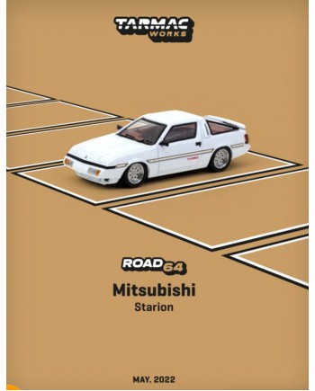 (預訂 Pre-order) Tarmac Works Mitsubishi Starion White Metallic