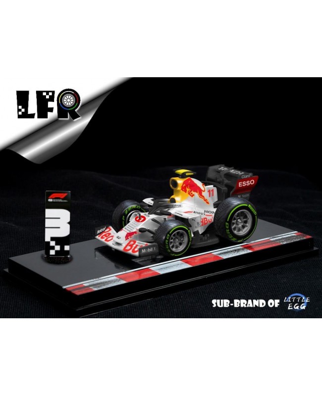 (預訂 Pre-order) LFR (Little Formula Racing) Q車蛋車 方程式賽車2021賽季系列 第二批3色RB16B土耳其白牛特別雨胎版 211116) 11號Perez季軍