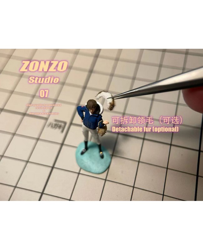 (預訂 Pre-order) ZONZO Studio 07 1/64 冬季限定情侶人偶 普通版 海軍藍