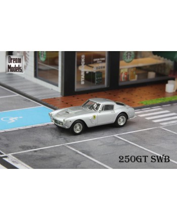 (預訂 Pre-order) Dream Model 250 GT SWB Berlinetta (Resin Model) silver