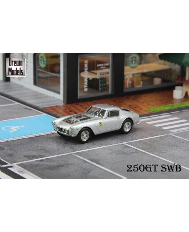 (預訂 Pre-order) Dream Model 250 GT SWB Berlinetta (Resin Model) silver