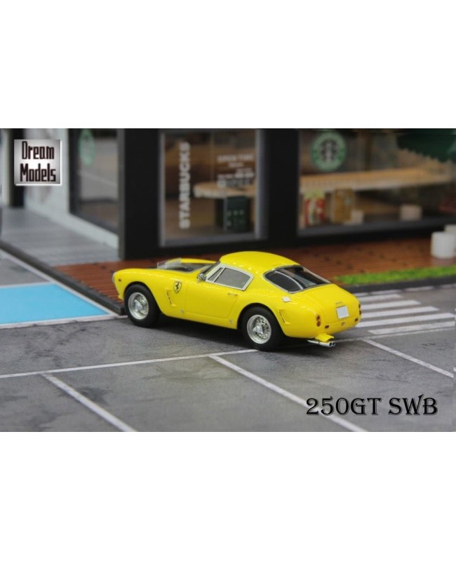 (預訂 Pre-order) Dream Model 250 GT SWB Berlinetta (Resin Model) Yellow
