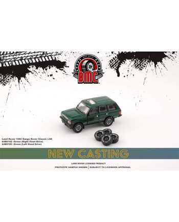 (預訂 Pre-order) BM Creations (Diecast Model) Land Rover 1992 Range Rover Classic LSE 64B0182 -Green (Right Hand Drive)