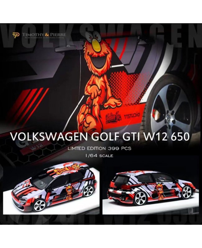 (預訂 Pre-order) TP 1:64 Golf GTI W12 650 (Resin Model) Red
