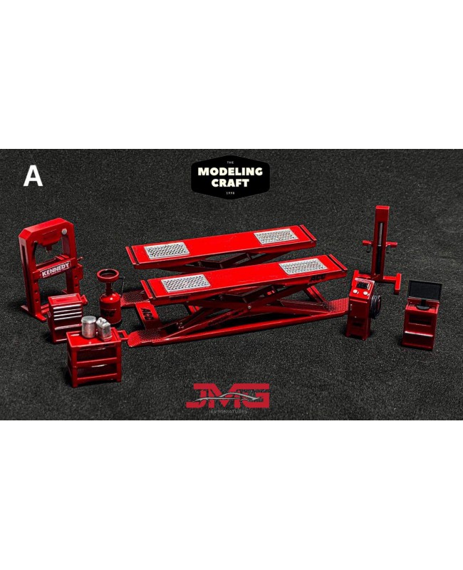 (預訂 Pre-order) JMG X MODELING CRAFT  - Garage Tools Set A
