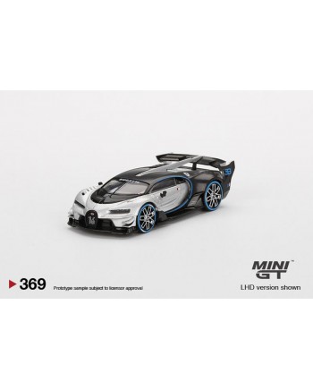 (預訂 Pre-order) Mini GT 1/64 Bugatti Vision Gran Turismo Silver LHD (MGT00369-L) (Diecast Model)