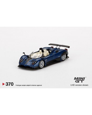 (預訂 Pre-order) Mini GT 1/64 Pagani Zonda HP Barchetta Blue Tricolor LHD (MGT00370-L) (Diecast Model)