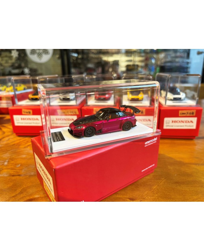 (預訂 Pre-order) Onemodel 1/64 S2000 Racing Car (Resin Model) Pink