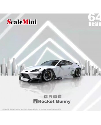 (預訂 Pre-order) Scale Mini 1:64 GR86 Rocket Bunny (Resin Model) Black