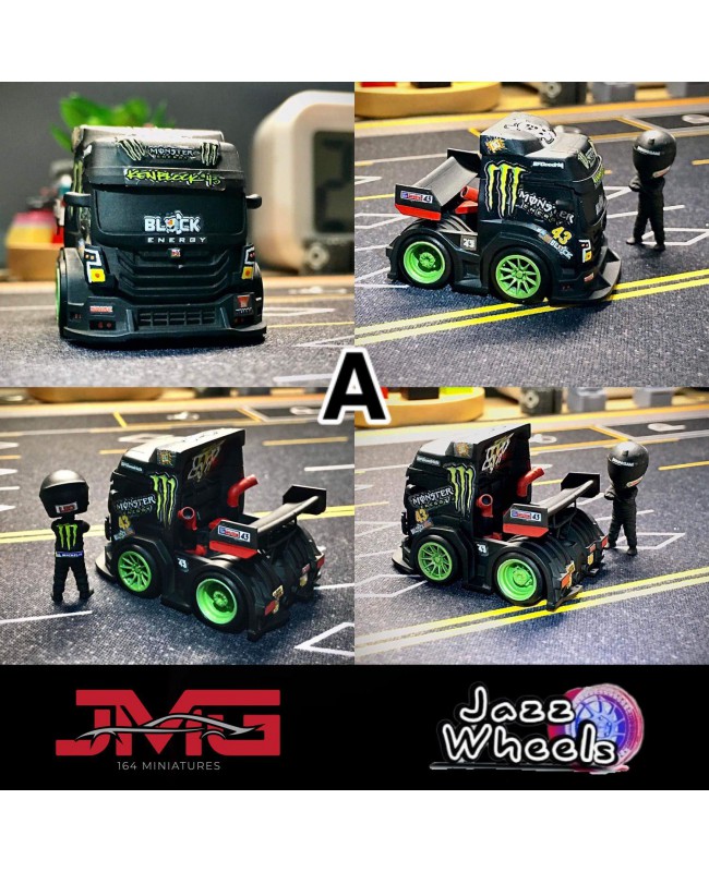 (預訂 Pre-order) JMG X JAZZ WHEELS - 1/64 Truck Set ( Car + Figure ) 