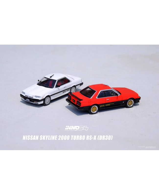 (預訂 Pre-order) Inno64 NISSAN SKYLINE 2000 TURBO RS-X (R30) White (IN64-R30-WHI) (Diecast Model)