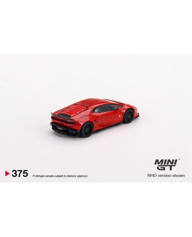(預訂 Pre-order) Mini GT 1/64 LBWORKS Lamborghini Huracan ver. 2 Red (MGT00375) (Diecast Model)