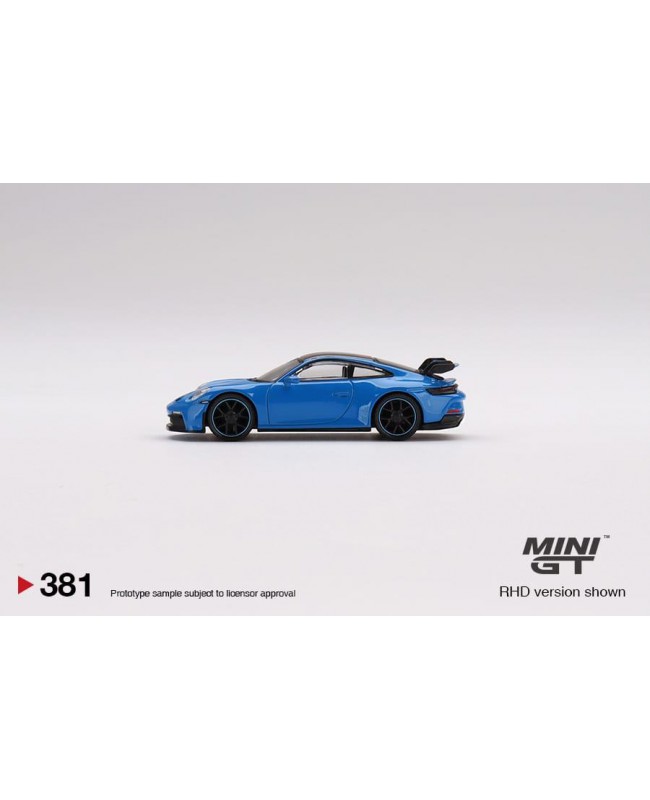 (預訂 Pre-order) Mini GT 1/64 Porsche 911 (992) GT3 Shark Blue (MGT00381) (Diecast Model)