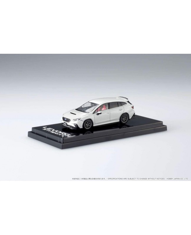 (預訂 Pre-order) HobbyJAPAN 1/64 Subaru Levorg (VN-5) STI Sport  STI Performance HJ641044PW : White Crystal Pearl (Diecast Model)