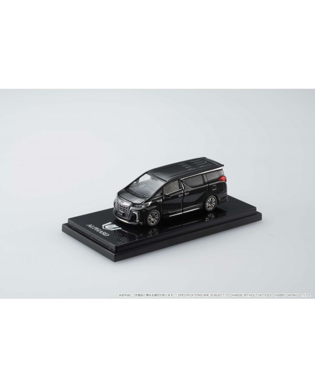 (預訂 Pre-order) HobbyJAPAN 1/64 Toyota ALPHARD (H30W) Customized Version 
HJ642012ABK : Black (Diecast car model)