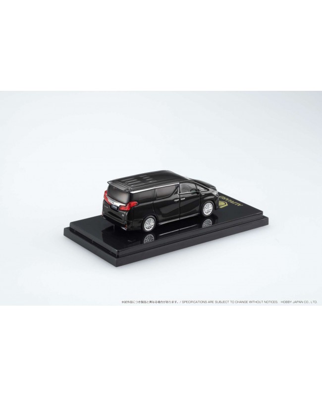 (預訂 Pre-order) HobbyJAPAN 1/64 Toyota ALPHARD HYBRID 2.5S  (H30W) TYPE GOLD HJ643012BBK : Black (Diecast car model)