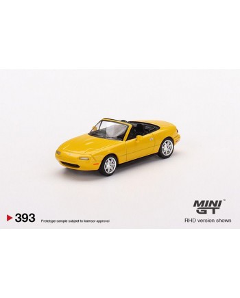 (預訂 Pre-order) Mini GT 1/64 MGT00393-R - Eunos Roadster Sunburst Yellow RHD (Diecast car model)