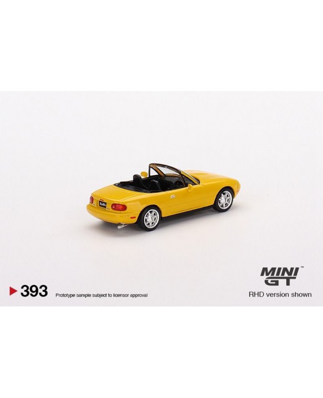 (預訂 Pre-order) Mini GT 1/64 MGT00393-R - Eunos Roadster Sunburst Yellow RHD (Diecast car model)