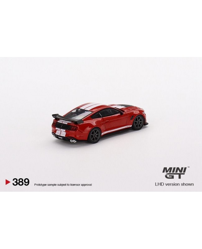 (預訂 Pre-order) Mini GT 1/64 MGT00389-L - Shelby GT500 SE Wideboy Ford Race Red LHD (Diecast car model)