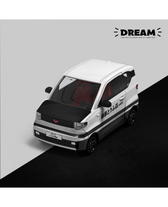 (預訂 Pre-order) TimeMicro 五菱宏光 MiNi Dream 系列頭文字D (Diecast Model) White