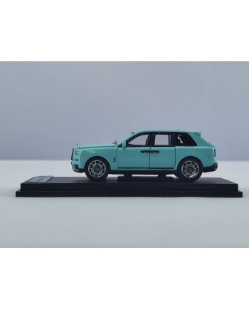 (預訂 Pre-order) DCM 1:64 Rolls-Royce Cullinan 全開 (Diecast Car model) Tiffany Blue