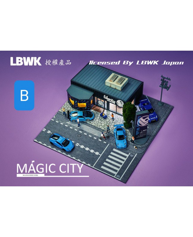 (預訂 Pre-order) Magic City 1:64 LBKW Japan diorama
