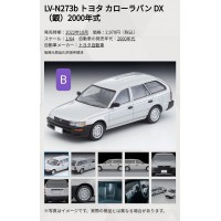 (預訂 Pre-order) Tomytec 1/64 LV-N273b TOYOTA COROLLA Van DX Silver2000 Model (Diecast car model)