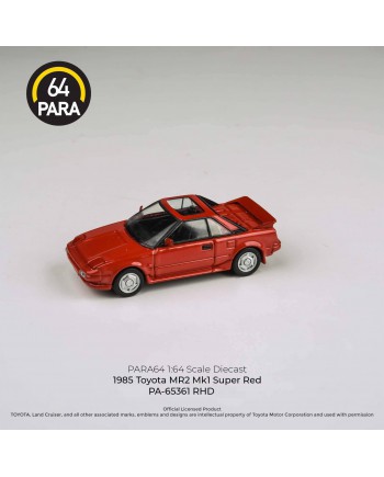 (預訂 Pre-order) Para64 PA-65361 Toyota MR2 Mk1 1985 Super Red RHD (Diecast car model)