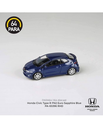 (預訂 Pre-order) Para64 PA-65396 Honda Civic FN2 Type R 2007 Sapphire Blue RHD (Diecast car model)
