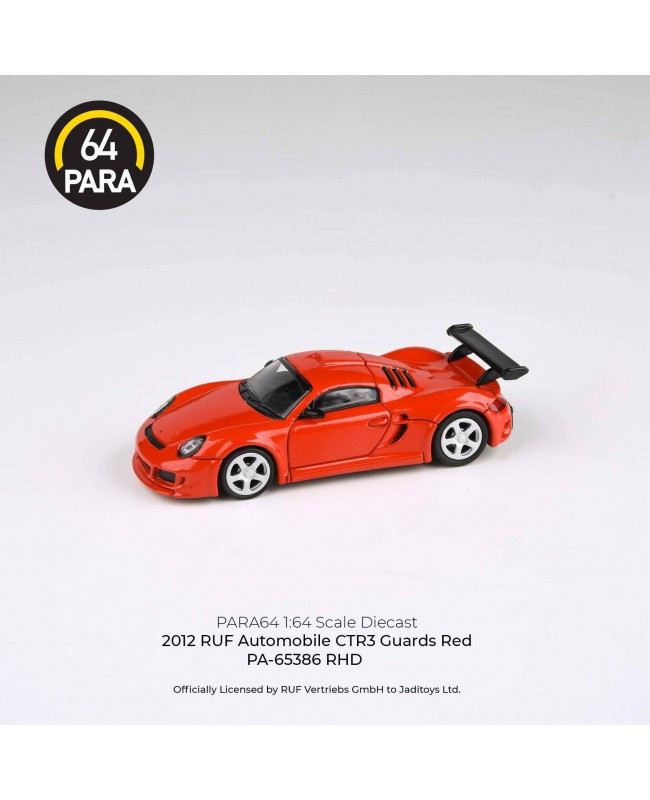 (預訂 Pre-order) Para64 PA-65382 RUF CTR3 Clubsport 2012 Silver RHD (Diecast car model)
