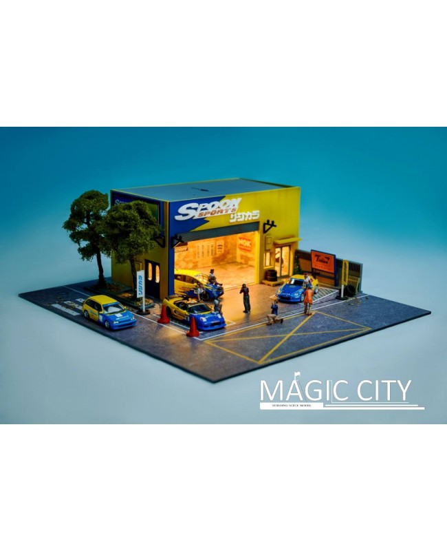 (預訂 Pre-order) Magic City 1/64 Spoon修理廠
