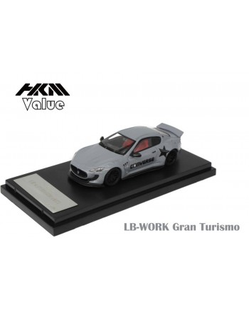 (預訂 Pre-order) HKM Value 1:64 LB Gran Turismo Stradale (GTS) (Diecast car model) Grey