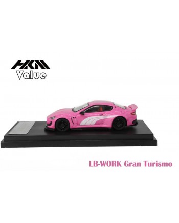 (預訂 Pre-order) HKM Value 1:64 LB Gran Turismo Stradale (GTS) (Diecast car model) Pink